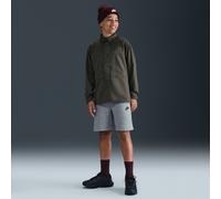 Nike Tech Fleece Older Kids' (Boys') Shorts - Grey - Cotton/Polyester M