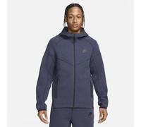 Nike Tech Fleece Windrunner Men's Full-Zip Hoodie - Blue - Cotton/Polyester S