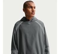 Nike Tech Men's Dri-FIT Shori Knit Utility Hoodie - Grey - Polyester/Cotton/Elastane XXL