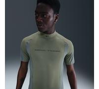 Nike Tech Men's Dri-FIT Short-Sleeve Base Layer - Green - Polyester/Lyocell/Elastane XXL