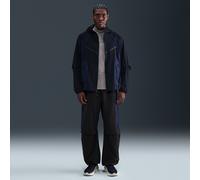 Nike Tech Men's Dri-FIT Woven Colour-Block Oversized Trousers - Black - Nylon/Elastane XXL