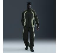 Nike Tech Men's Dri-FIT Woven Colour-Block Oversized Trousers - Green - Nylon/Elastane XXL