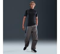 Nike Tech Men's Dri-FIT Woven Colour-Block Oversized Trousers - Grey - Nylon/Elastane XXL