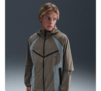 Nike Tech Men's Dri-FIT Woven Colour-Block Windrunner Loose Jacket - Grey - Nylon/Elastane XL