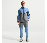 Nike Tech Men's Fleece Joggers - Blue - Cotton/Polyester L