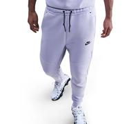 Nike Tech Men's Fleece Joggers Bottoms Sweatpants Hydrangeas/Black XL RRP £89.99