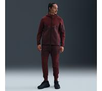Nike Tech Men's Fleece Joggers - Red - Cotton/Polyester L