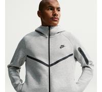 Nike Tech Men's Fleece Windrunner Full-Zip Jacket - Grey - Cotton/Polyester