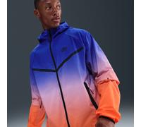 Nike Tech Men's Woven Full-Zip Jacket - Blue - Nylon/Elastane XL