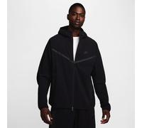 Nike Tech Men's Woven Jacket - Black - Nylon/Elastane M Tall