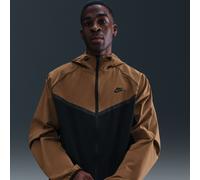 Nike Tech Men's Woven Jacket - Black - Nylon/Elastane XS