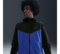 Nike Tech Men's Woven Jacket - Blue - Nylon/Elastane S