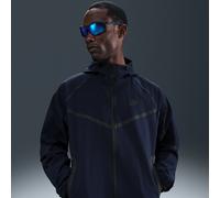 Nike Tech Men's Woven Jacket - Blue - Nylon/Elastane XL