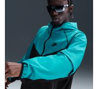 Nike Tech Men's Woven Jacket - Green - Nylon/Elastane M