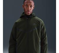 Nike Tech Men's Woven Jacket - Green - Nylon/Elastane M
