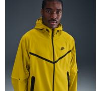Nike Tech Men's Woven Jacket - Yellow - Nylon/Elastane XS