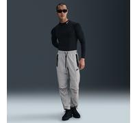 Nike Tech Men's Woven Open-Hem Trousers - Grey - Nylon/Elastane XS