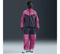 Nike Tech Men's Woven Oversized Trousers - Blue - Nylon/Elastane XXL