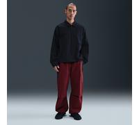 Nike Tech Men's Woven Oversized Trousers - Red - Nylon/Elastane XL