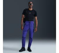 Nike Tech Men's Woven Trousers - Purple - Nylon/Elastane XS