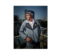 Nike Tech Mix Full Zip Hoodie - Grey - Mens M