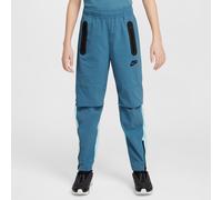 Nike Tech Older Kids' (Boys') Woven Trousers - Blue - Nylon/Elastane S