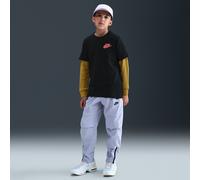 Nike Tech Older Kids' (Boys') Woven Trousers - Grey - Nylon/Elastane L