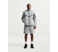 Nike Men's Tch Fleece Full Zip Wr Hoodie Parka Coat, Dk Grey Heather/Black, XXL