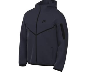 Nike Tech Windrunner Hoodie with Full Zip for Men, Obsidian/Black, HV0949-451, XS