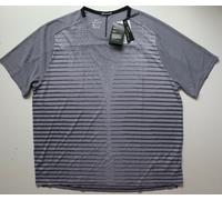 NIKE TECHKNIT FUTURE FAST DRI FIT RUNNING SHORT SLEEVE TOP CU6056-010 - MEN 2XL
