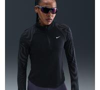 Nike Tempo Flash Women's Dri-FIT 1/4-Zip Running Top - Black - Polyester XXS