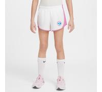 Nike Tempo Older Kids' (Girls') Dri-FIT Running Shorts - White - Polyester M