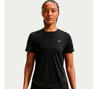 NIKE HQ0648-010 Tempo T-Shirt Women's Black/Reflective SILV Size S