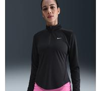 Nike Tempo Women's Dri-FIT 1/4-Zip Running Top - Black - Polyester S (UK 8-10)