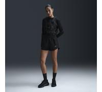 Nike Tempo Women's Dri-FIT Mid-Rise Brief-Lined Running Shorts - Black - Polyester S (UK 8-10)