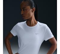 Nike Tempo Women's Dri-FIT Short-Sleeve Running Top - White - Polyester M (UK 12-14)