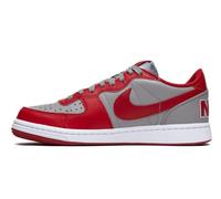 NIKE Terminator Low Mens Fashion Trainers in Grey Red - 8 UK