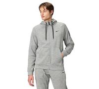 Nike Therma Men's Therma-FIT Full-Zip Fitness Top - Grey - Polyester XXL
