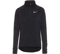 NIKE Therma-FIT Element Women's 1/2-Zip Running Sweatshirt, Light Bordeaux, Black, Medium