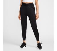 Nike Therma-FIT One Women's High-Waisted 7/8 Trousers - Black - Polyester/Elastane M Tall
