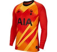 Nike Thfc M Nk BRT Stad JSY LS Gkcl Sweatshirt, Unisex Children, unisex-child, Sweatshirt, BV1344, Team Orange/black, S
