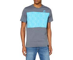 Nike Thfc M Nk Tee Travel Cl T-Shirt, Men, mens, T-Shirt, BQ9300, Flint Grey, S