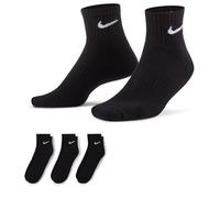 Nike Three Pack Quarter Socks Mens - Black 5 - 8