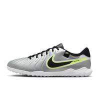 Nike Tiempo Legend 10 Academy TF 'Metallic Silver Black Volt' DV4342-001 12.5