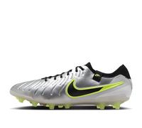Nike Tiempo Legend 10 Elite Adults Artificial Ground Football Boots 4 (36.5) Silver