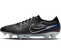 Nike Tiempo Legend 10 Elite Soft-Ground Low-Top Football Boot - Black - Leather 7.5