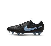 Nike Tiempo Legend 10 Elite Soft-Ground Low-Top Football Boot - Black 3.5