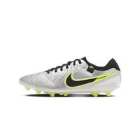 Nike Tiempo Legend 10 Pro Artificial-Grass Low-Top Football Boot - Grey 11.5