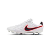 Nike Tiempo Ligera Pro Firm-Ground Low-Top Football Boots - White 11.5