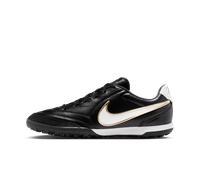 Nike Tiempo Ligera Pro Turf Low-Top Football Shoes - Black 6 (EU 39)